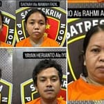 Pembunuhan Bocah APH, Polisi Tangkap 5 Pelaku, 3 di Antaranya Wanita! terduga-pelaku-pembunuhan-bocah-berinisial-APH-5-yang-tewas-dilakban