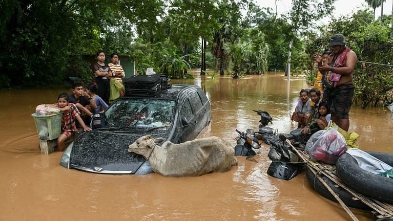 Topan Yagi Sebabkan Banjir dan Longsor di Myanmar, Tewaskan Sedikitnya 74 Orang