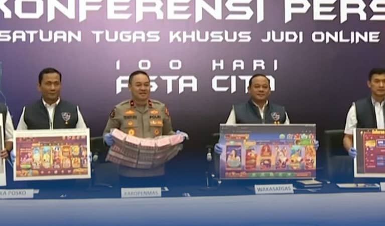 Sindikat Judi Online Internasional Terungkap, Polri Sita Uang Rp 70 Miliar