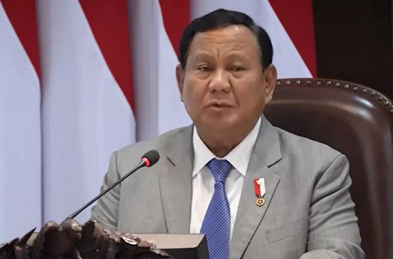 Presiden Prabowo Resmi Bubarkan Satgas UU Cipta Kerja