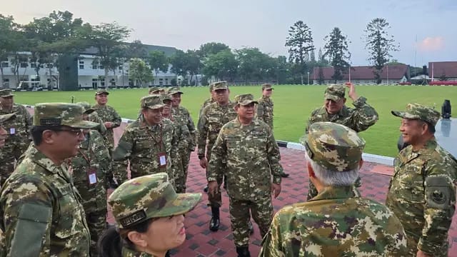 Kejutan! Presiden Prabowo Paling Dulu Hadir di Retreat Kabinet Merah Putih