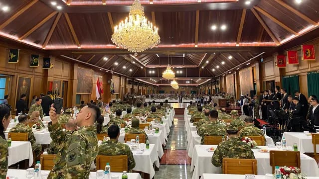 Mengintip Gala Dinner Kabinet Merah Putih, Apa yang Dibicarakan Prabowo?