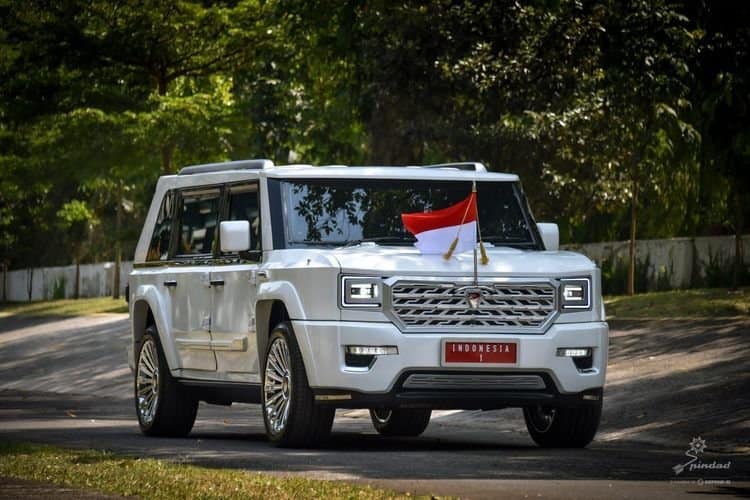 Presiden Prabowo akan Fasilitasi Pejabat dengan Kendaraan Dinas Mobil Maung Buatan Pindad