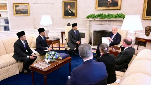 Indonesia Jadi Anggota OECD? Prabowo Sampaikan Pandangan ke Joe Biden