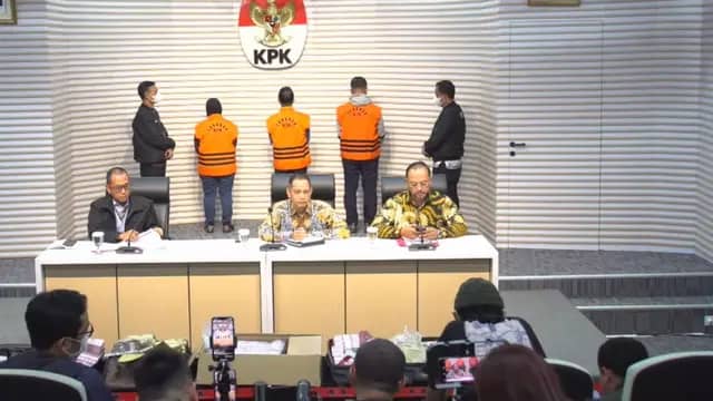 KPK OTT Wali Kota Pekanbaru, Sita Uang Hingga Rp6,8 Miliar, 3 Tersangka Ditahan